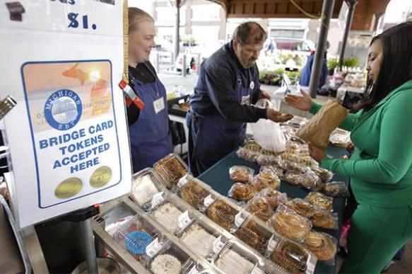 Продуктовые талоны в США