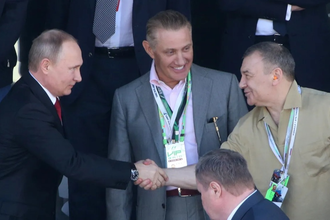 Путин приветствует Аркадия Ротенберга